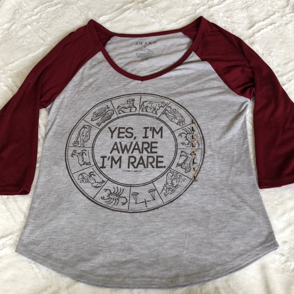 Horoscope 3/4 in. Sleeve T-shirt